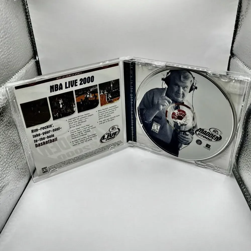 Madden NFL 2000 PC CD-ROM Video Game Football John Madden EA Sports